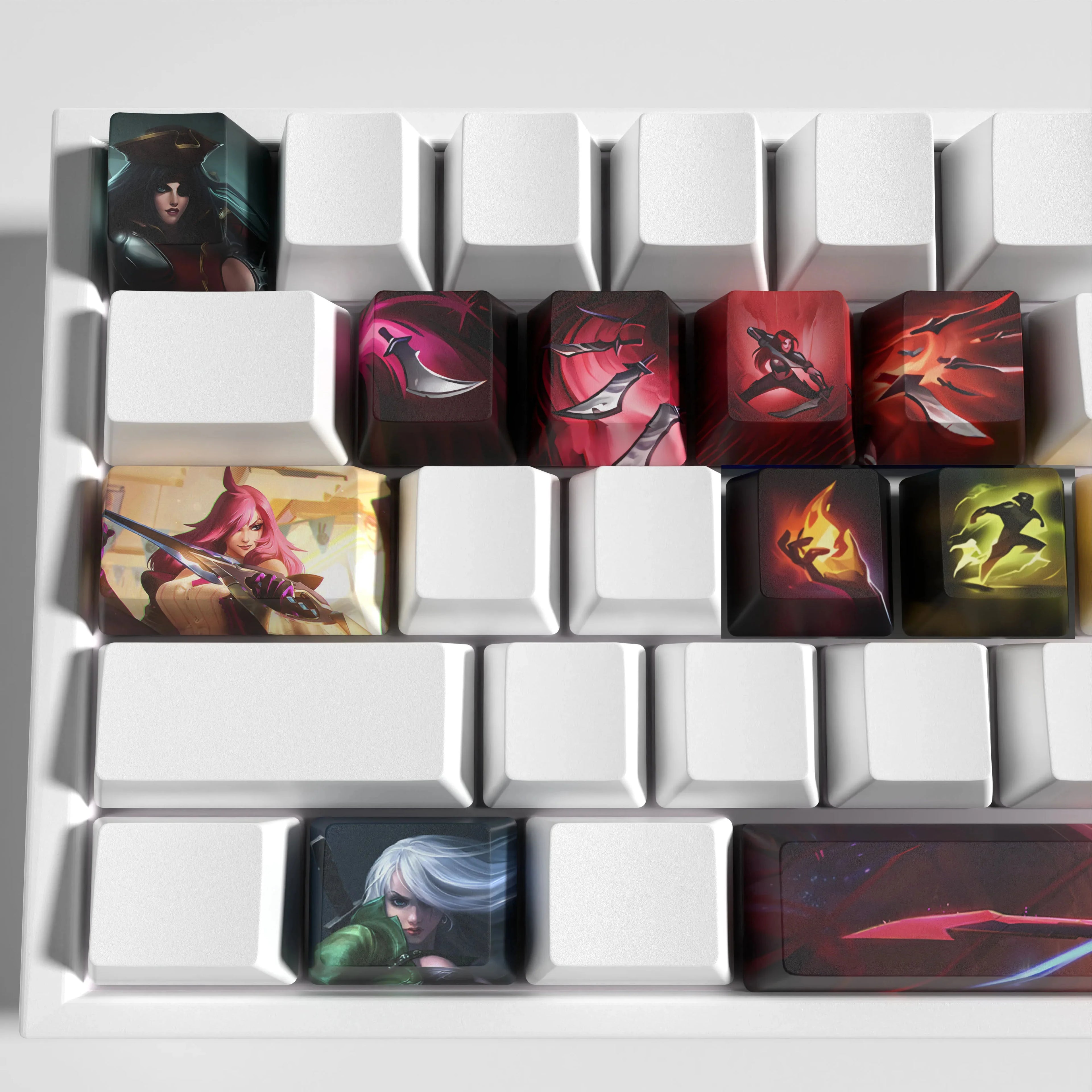 SPECIAL EDITION LEAGUE OF LEGENDS KATARINA 12 KEYCAPS