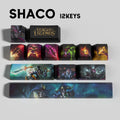 SPECIAL EDITION LEAGUE OF LEGENDS SHACO 12 KEYCAPS