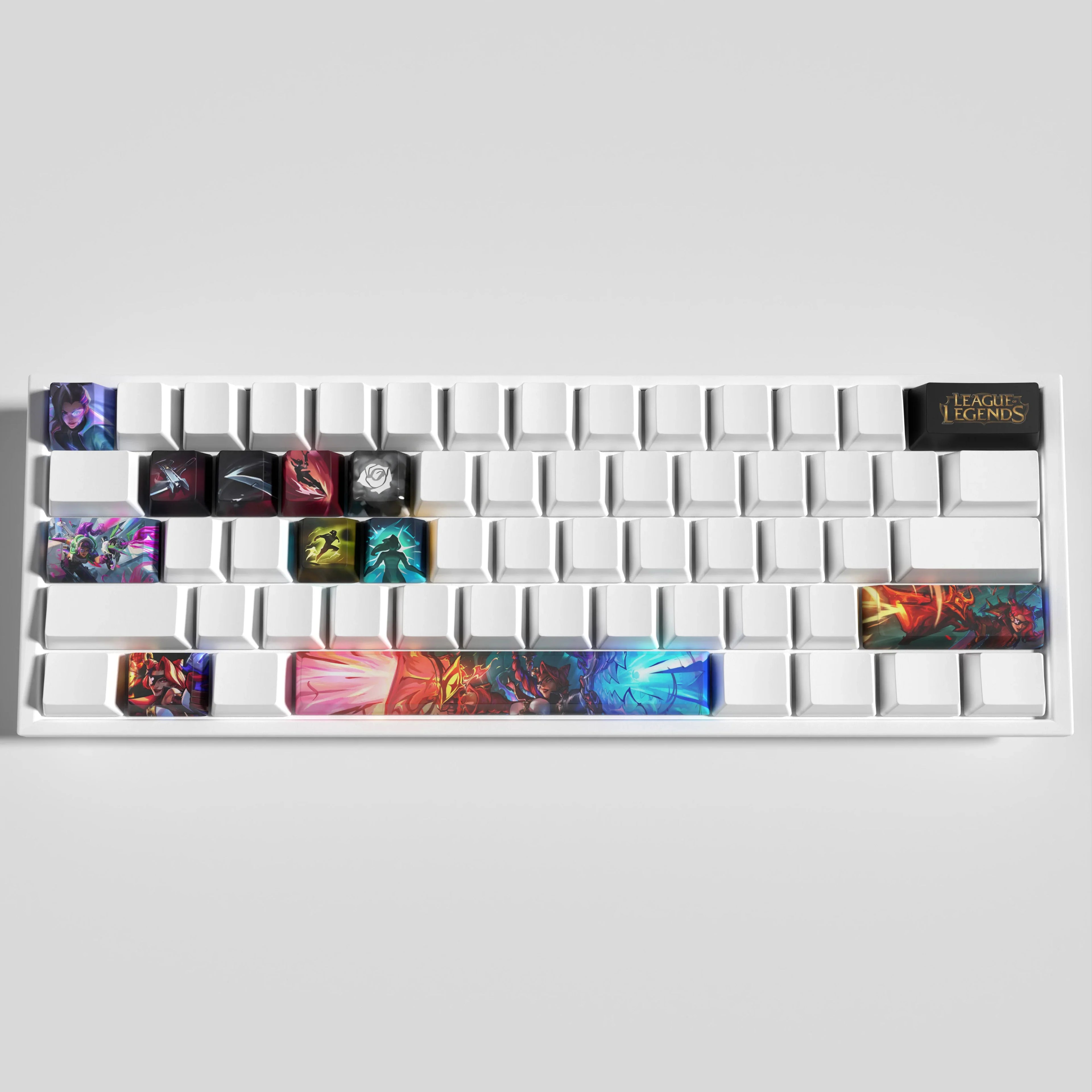 SPECIAL EDITION LEAGUE OF LEGENDS SAMIRA 12 KEYCAPS