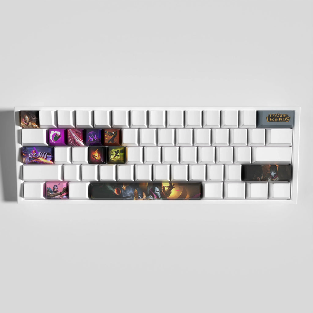 SPECIAL EDITION LEAGUE OF LEGENDS JHIN 12 KEYCAPS
