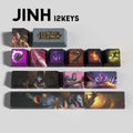 SPECIAL EDITION LEAGUE OF LEGENDS JHIN 12 KEYCAPS