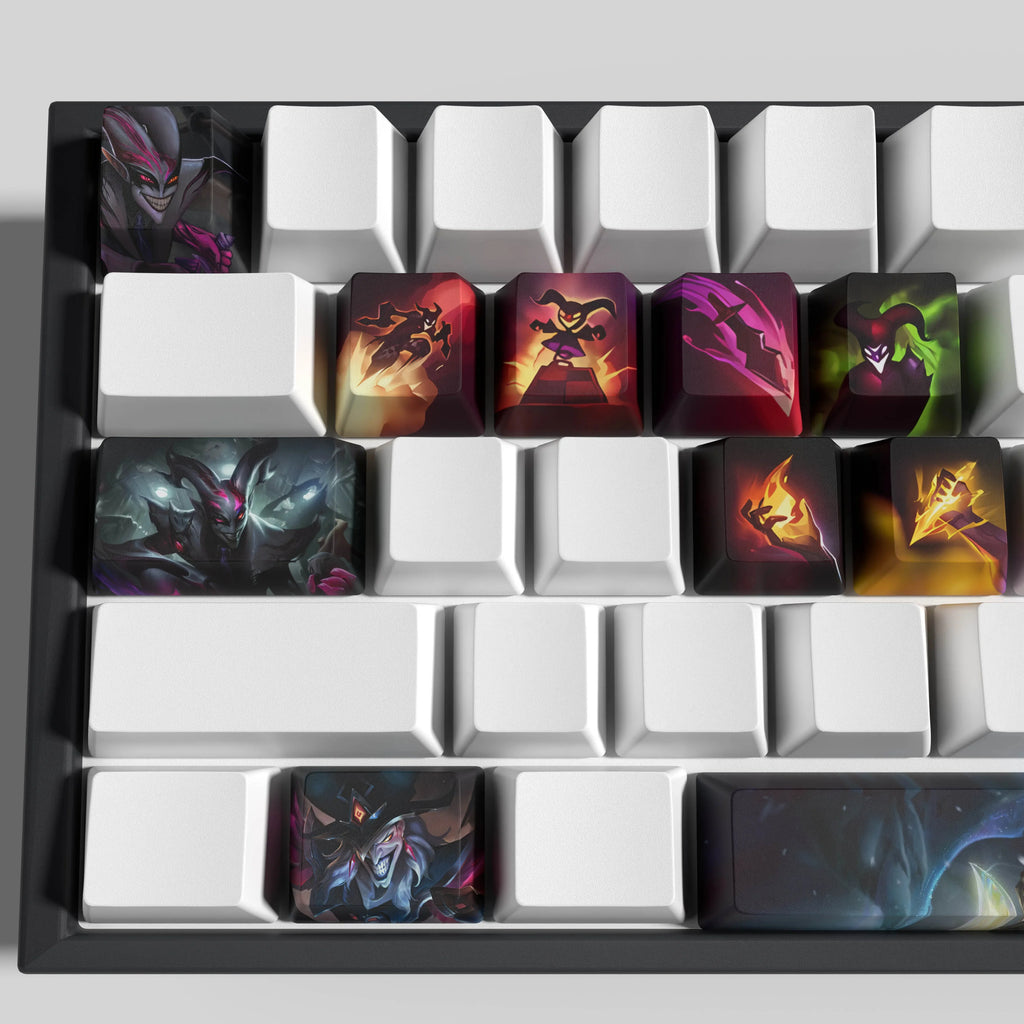 SPECIAL EDITION LEAGUE OF LEGENDS SHACO 12 KEYCAPS