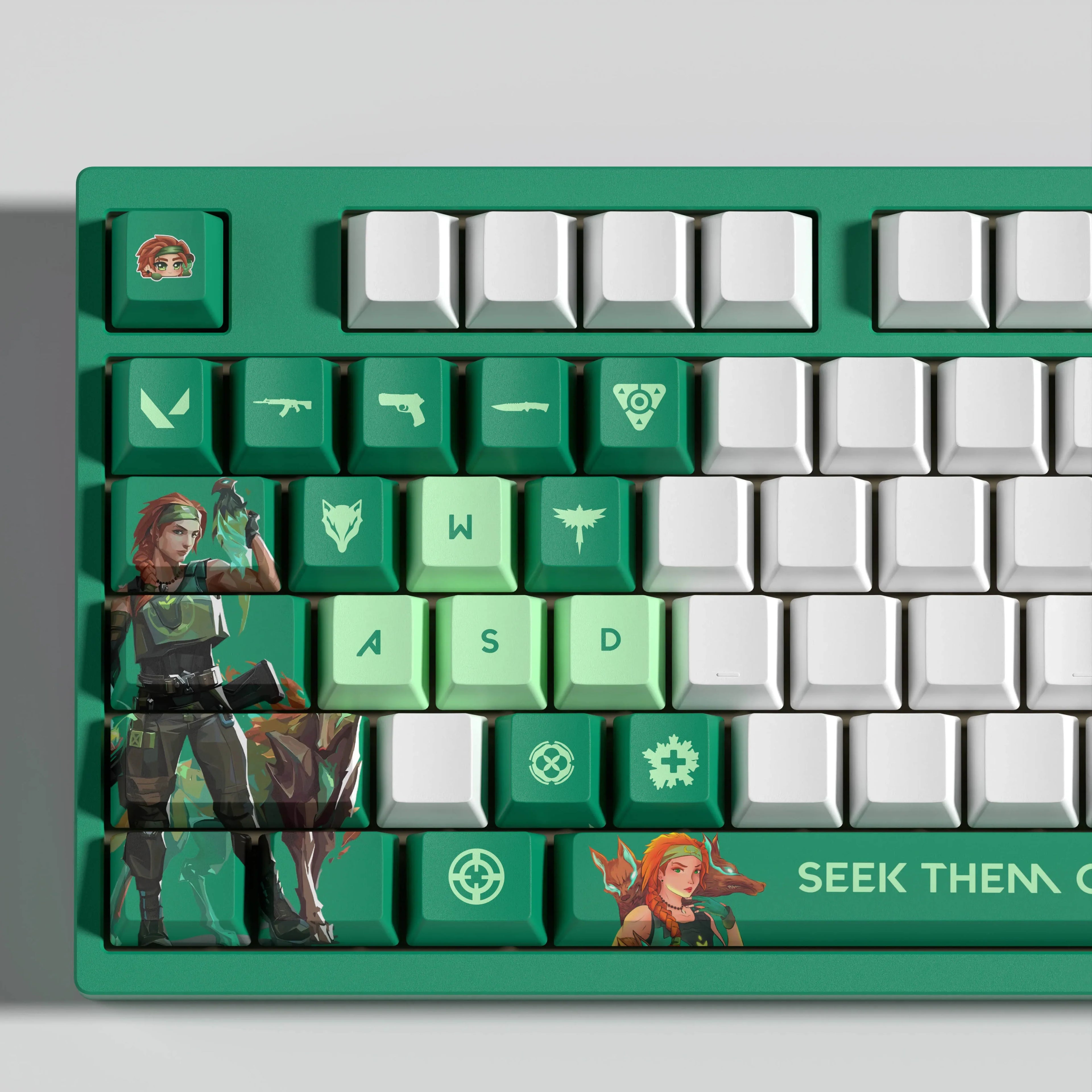 VALORANT DESIGN SKYE 29 KEYCAPS