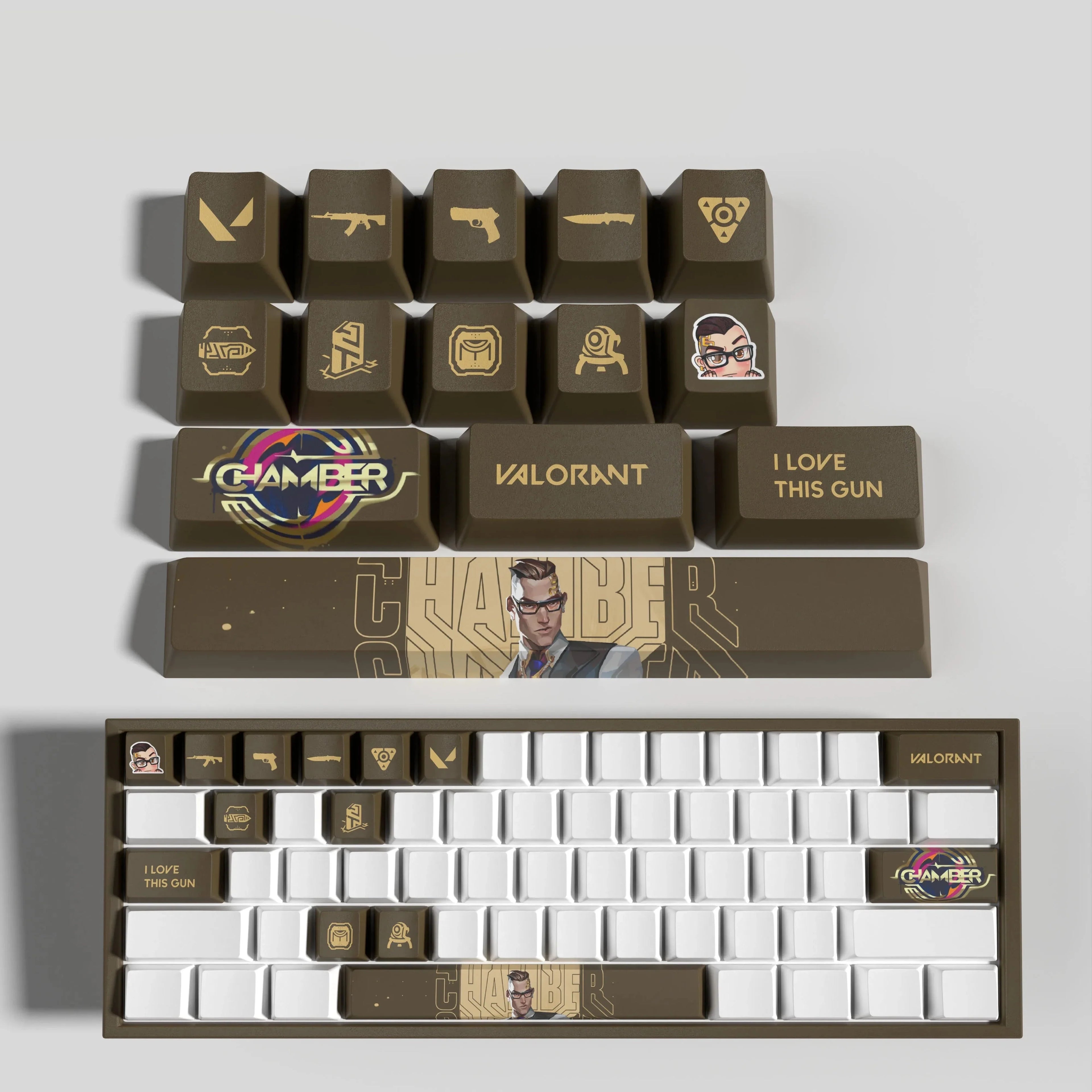 VALORANT DESIGN CHAMBER 14 KEYCAPS
