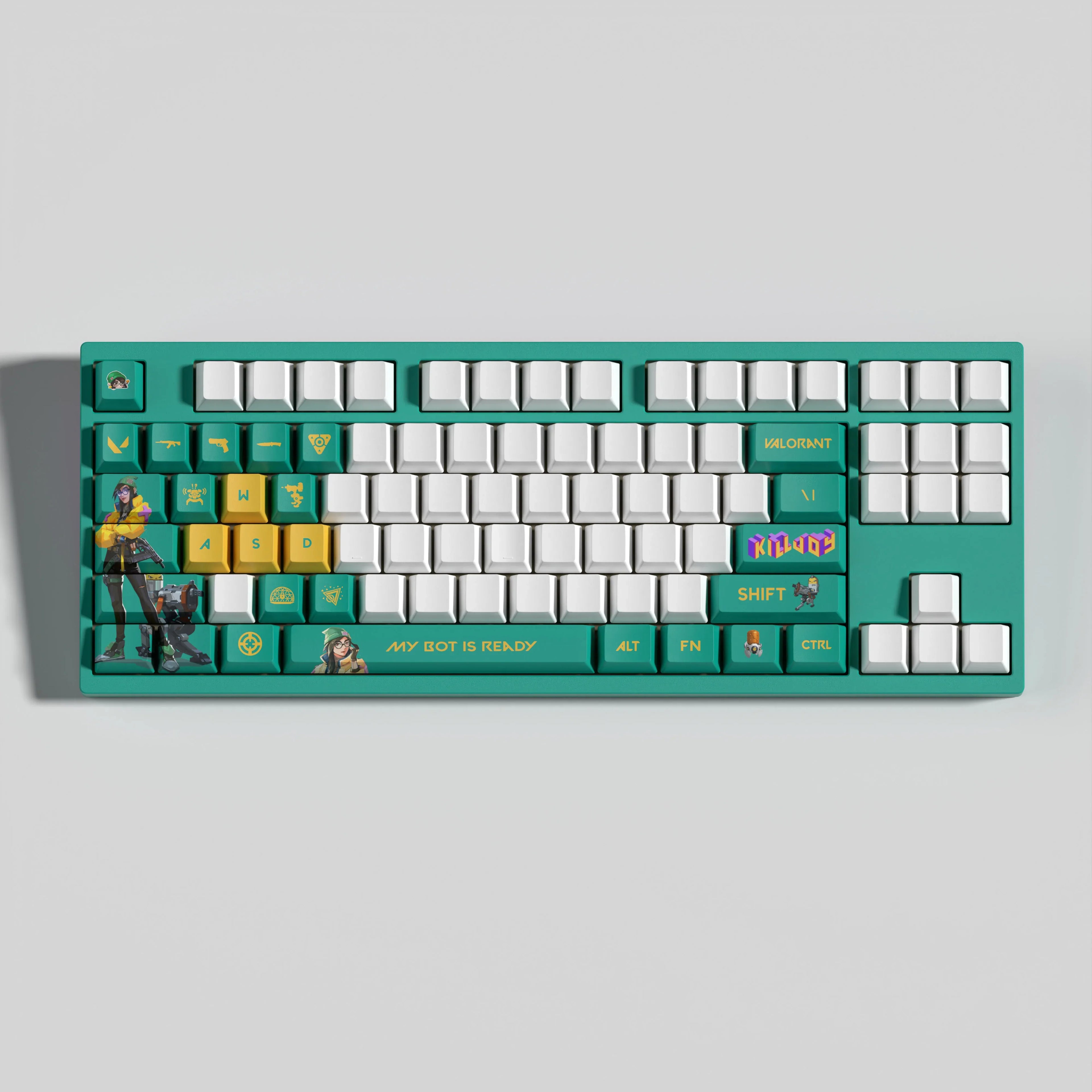 VALORANT DESIGN KILLJOY 29 KEYCAPS