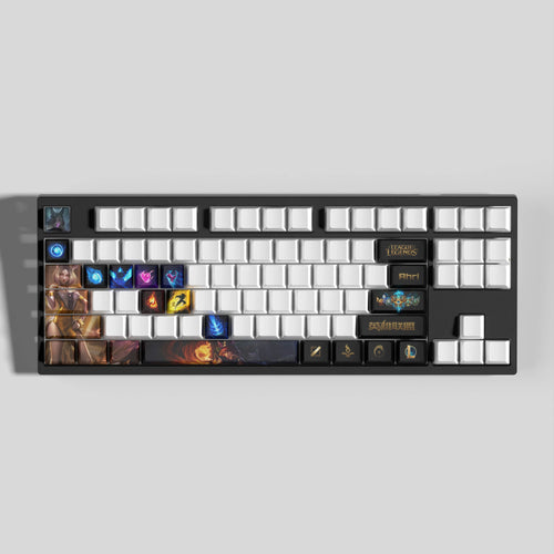 LEAGUE OF LEGENDS DESIGN AHRI 33 KEYCAPS