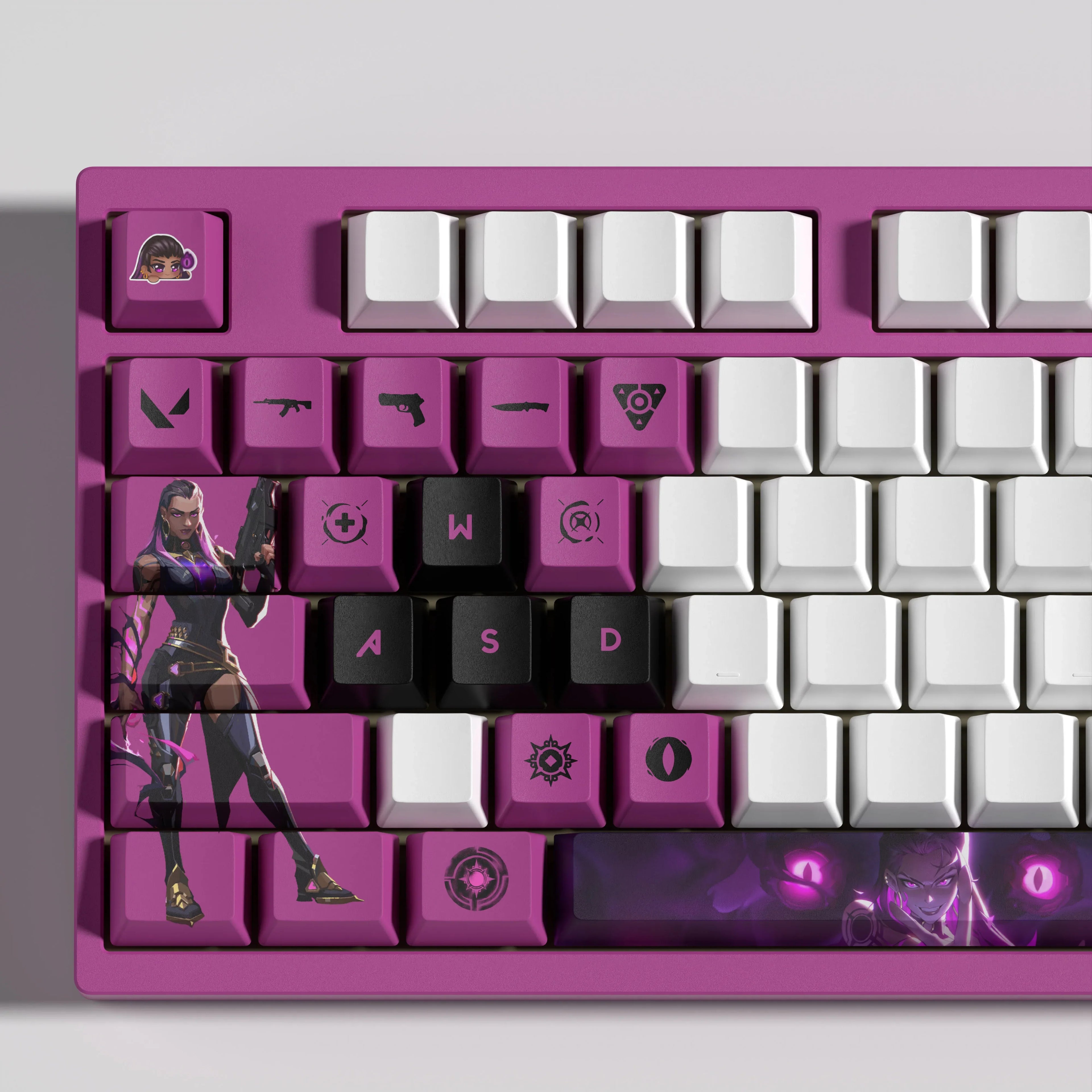 VALORANT DESIGN REYNA 29 KEYCAPS