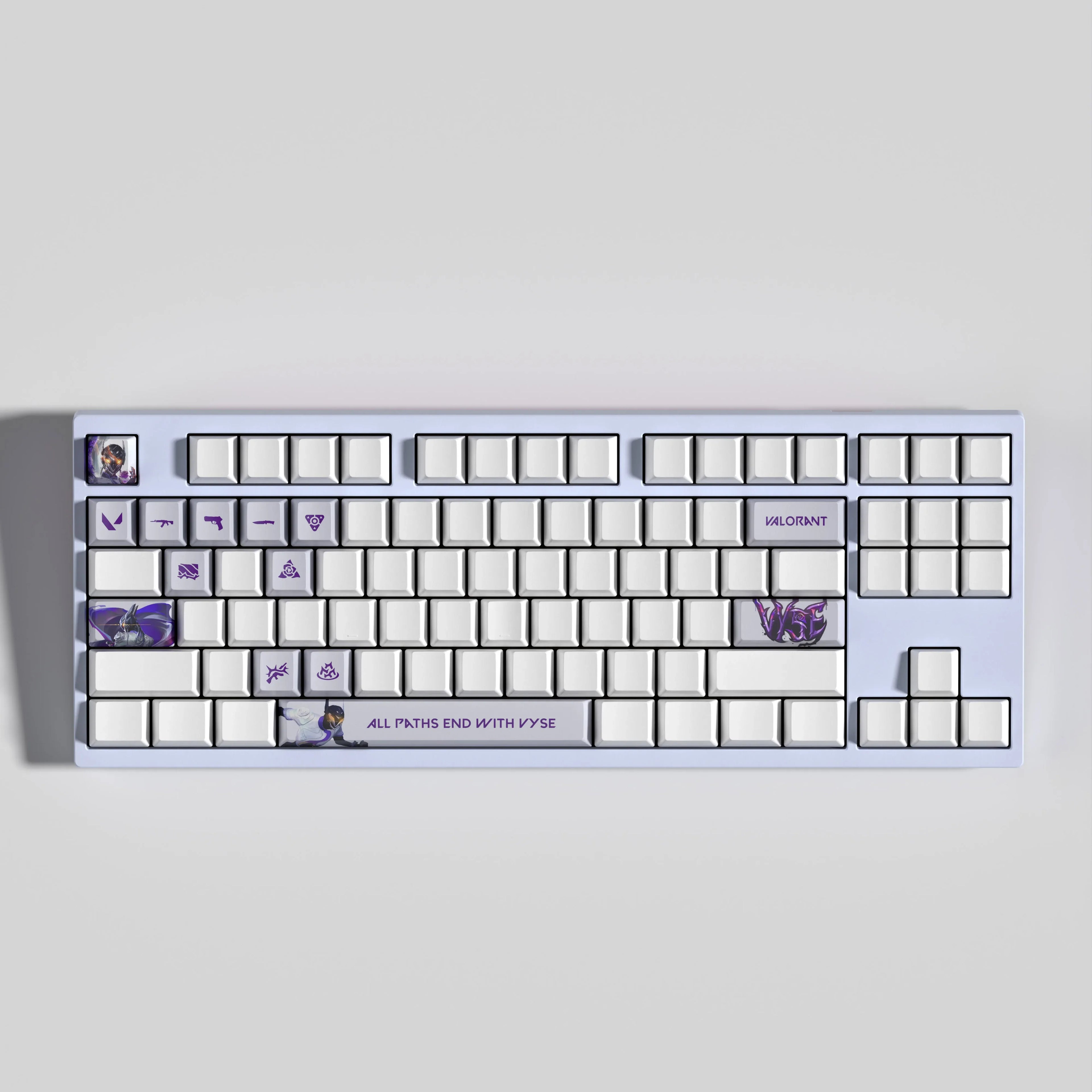 VALORANT DESIGN VYSE 14 KEYCAPS