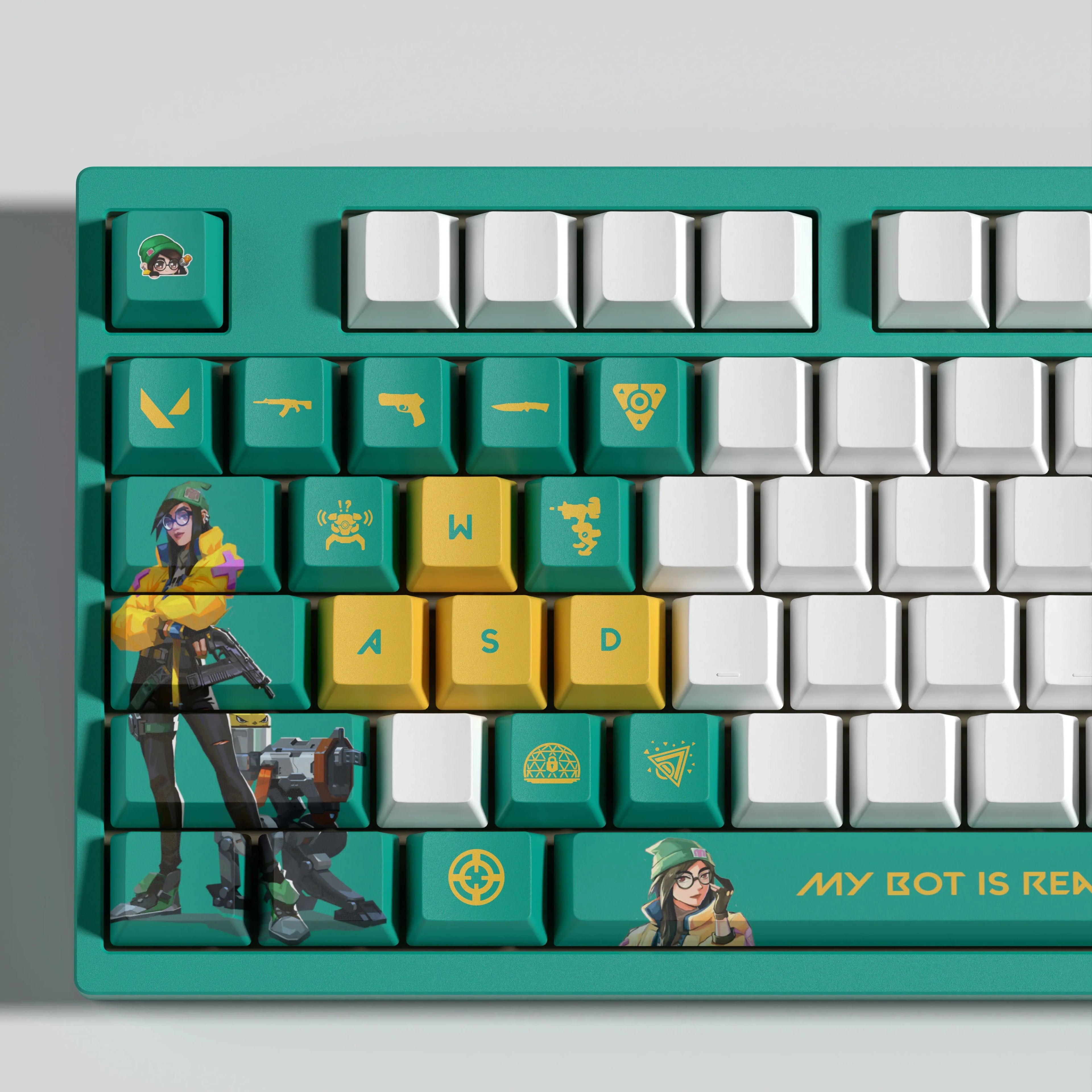 VALORANT DESIGN KILLJOY 29 KEYCAPS