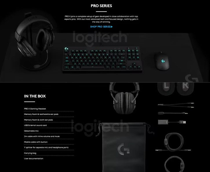 Logitech G PRO X Gaming Headset League of Legends Edition