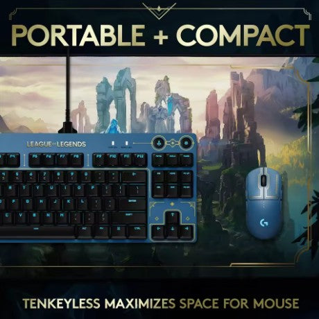 Logitech G PRO Wired Mechanical Gaming Keyboard LEAGUE OF LEGENDS EDITION