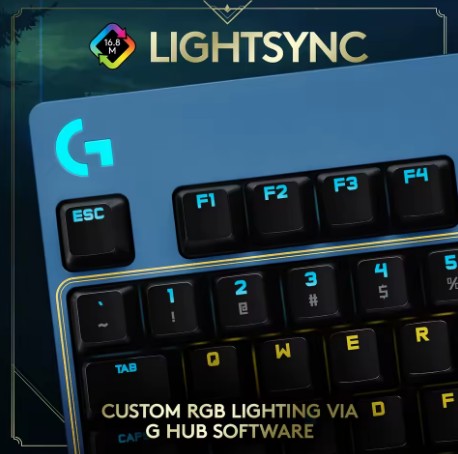 Logitech G PRO Wired Mechanical Gaming Keyboard LEAGUE OF LEGENDS EDITION