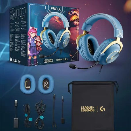 Logitech G PRO X Gaming Headset League of Legends Edition