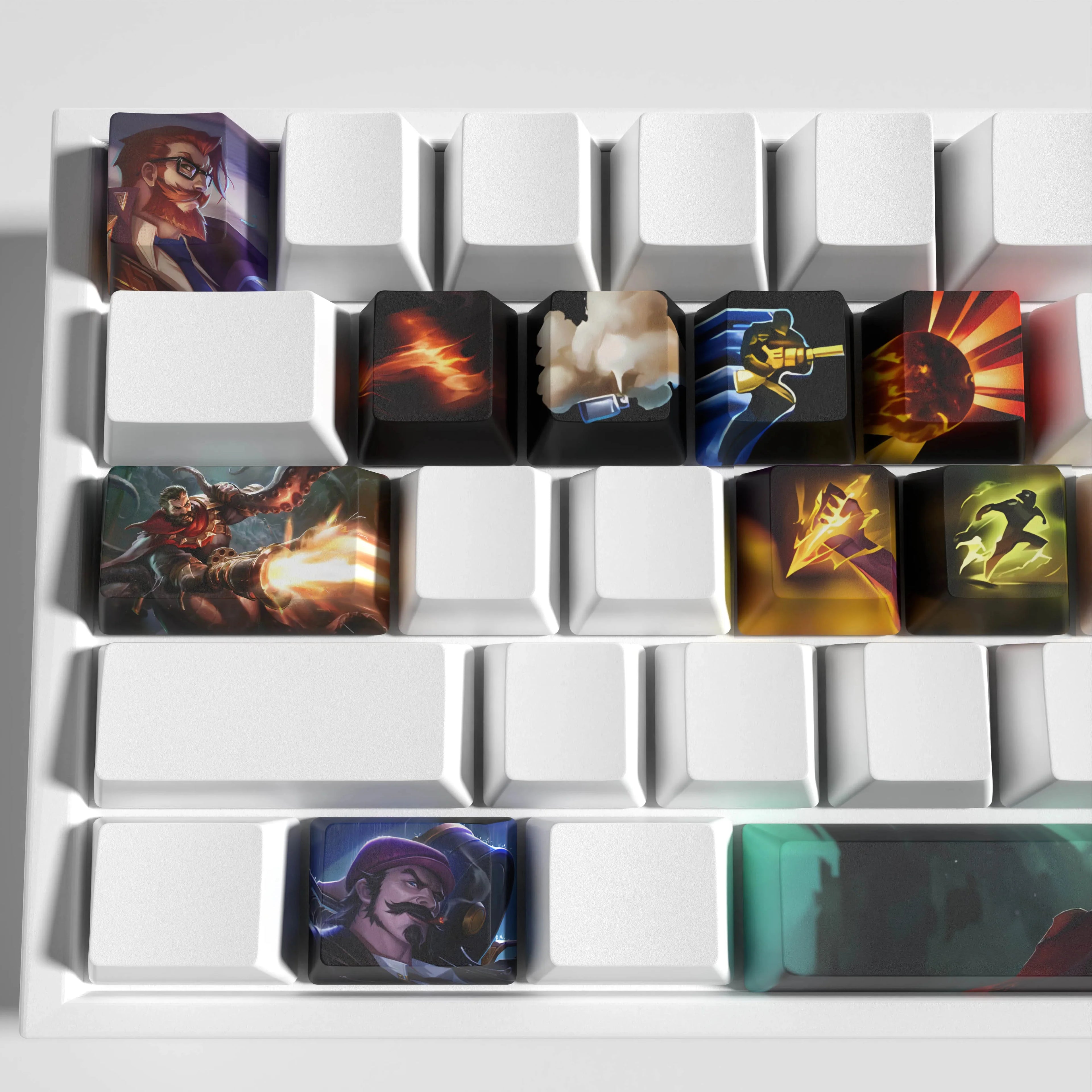 SPECIAL EDITION LEAGUE OF LEGENDS GRAVES 12 KEYCAPS