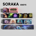 SPECIAL EDITION LEAGUE OF LEGENDS SORAKA 12 KEYCAPS