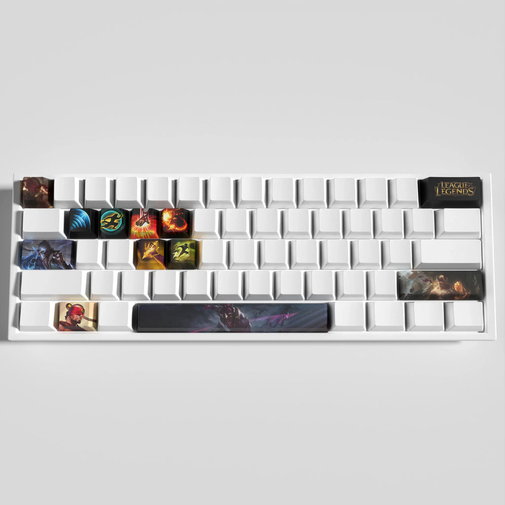 SPECIAL EDITION LEAGUE OF LEGENDS LEE SIN 12 KEYCAPS