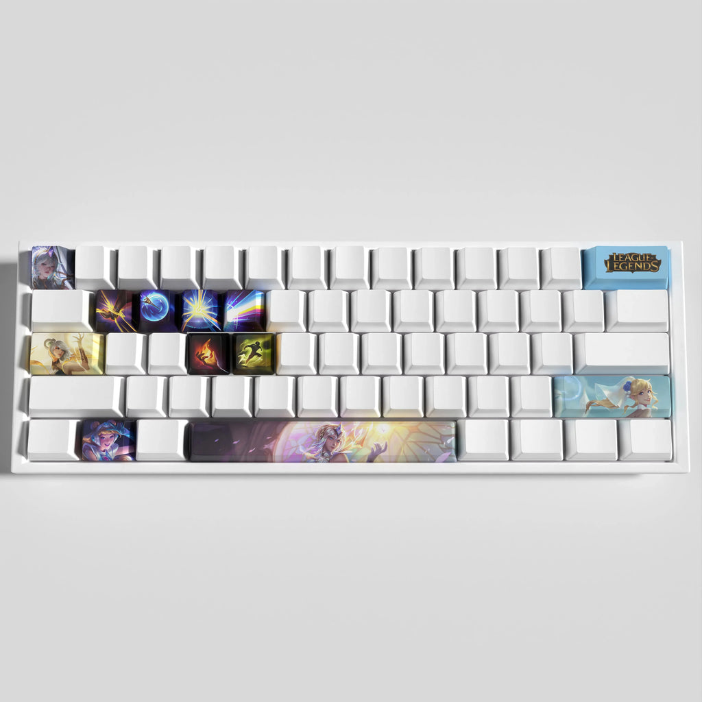 SPECIAL EDITION LEAGUE OF LEGENDS LUX 12 KEYCAPS