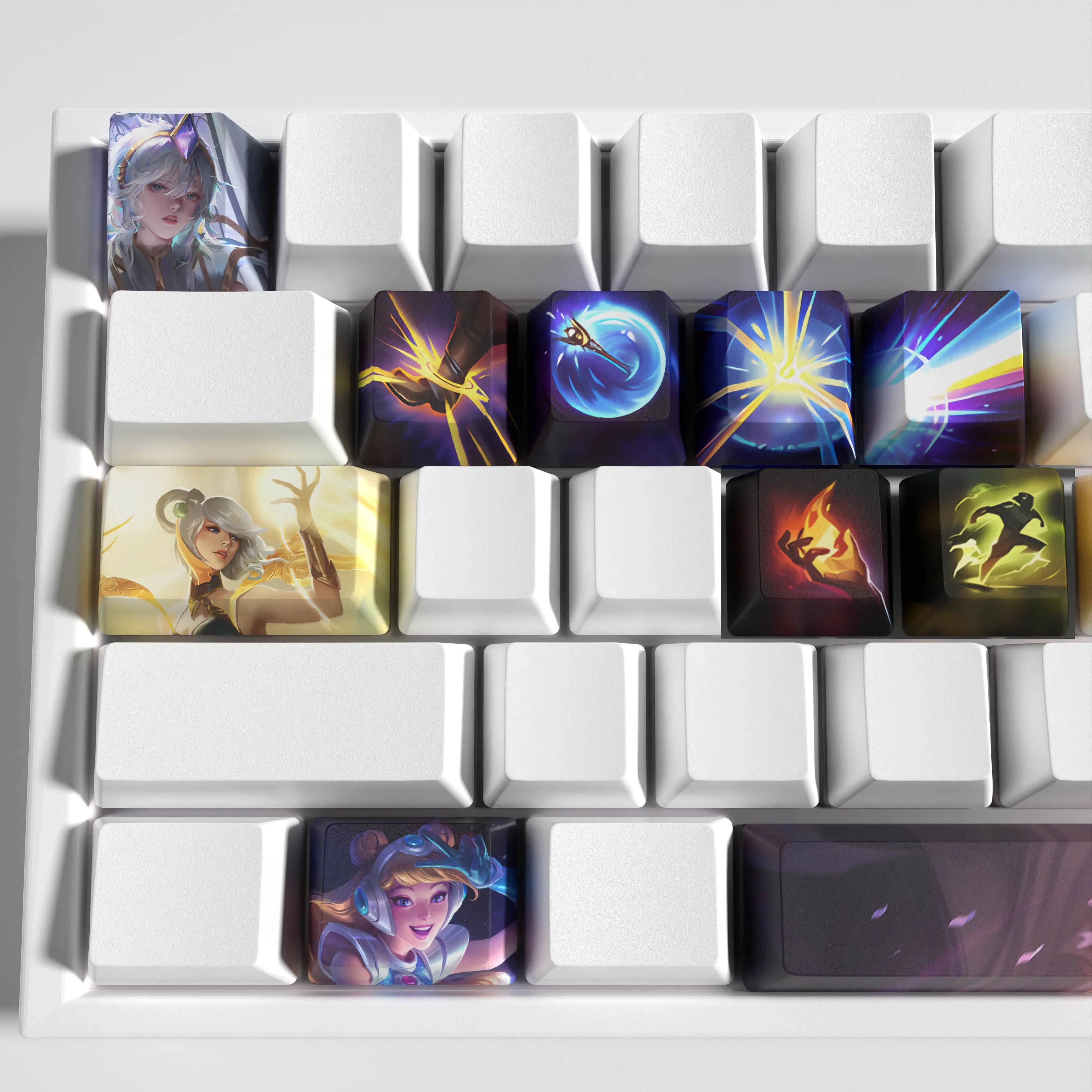 SPECIAL EDITION LEAGUE OF LEGENDS LUX 12 KEYCAPS