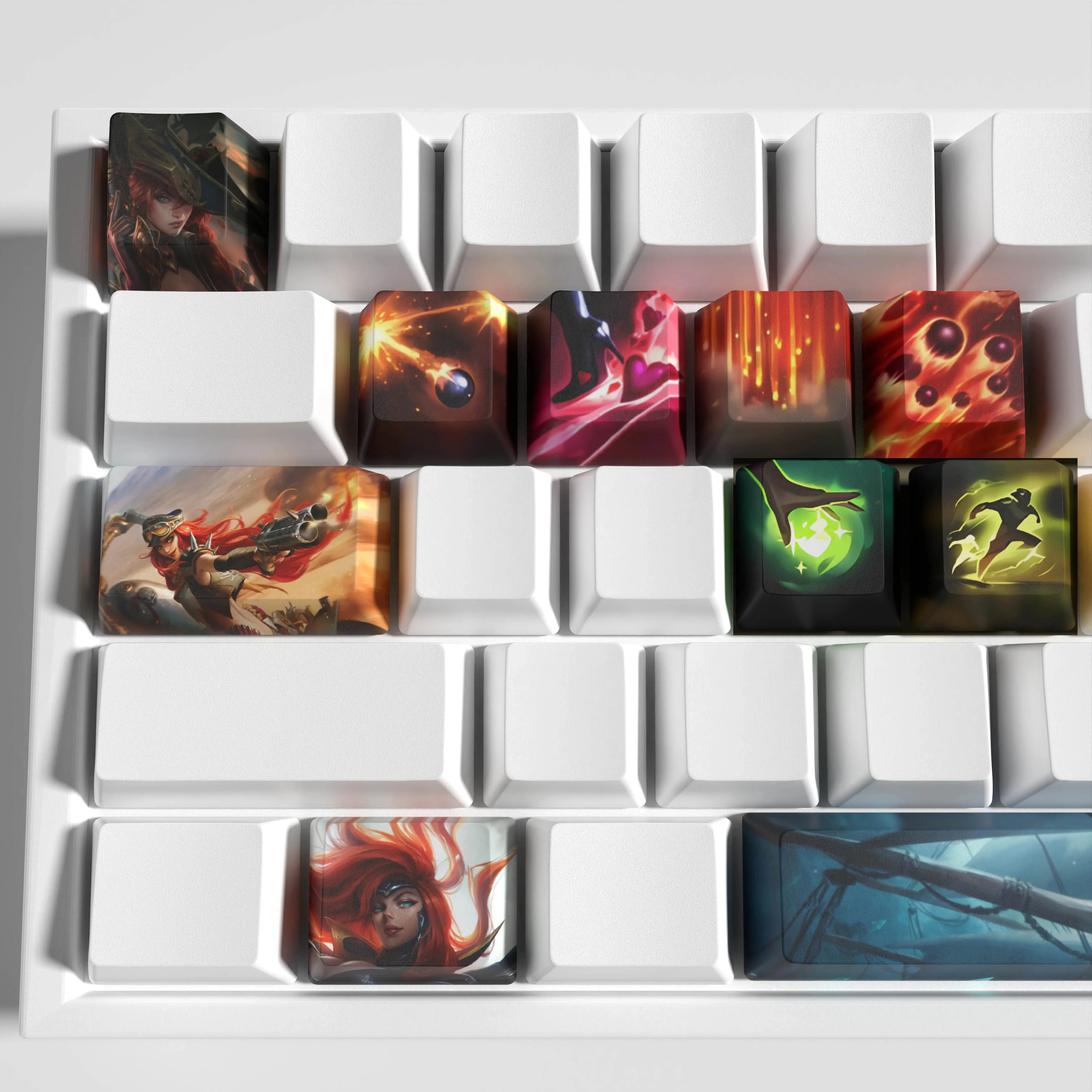 SPECIAL EDITION LEAGUE OF LEGENDS MISS FORTUNE 12 KEYCAPS