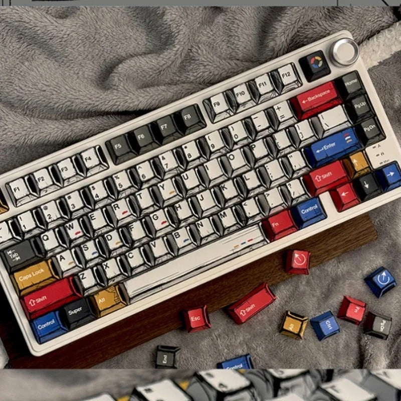 Comic Style Keycaps