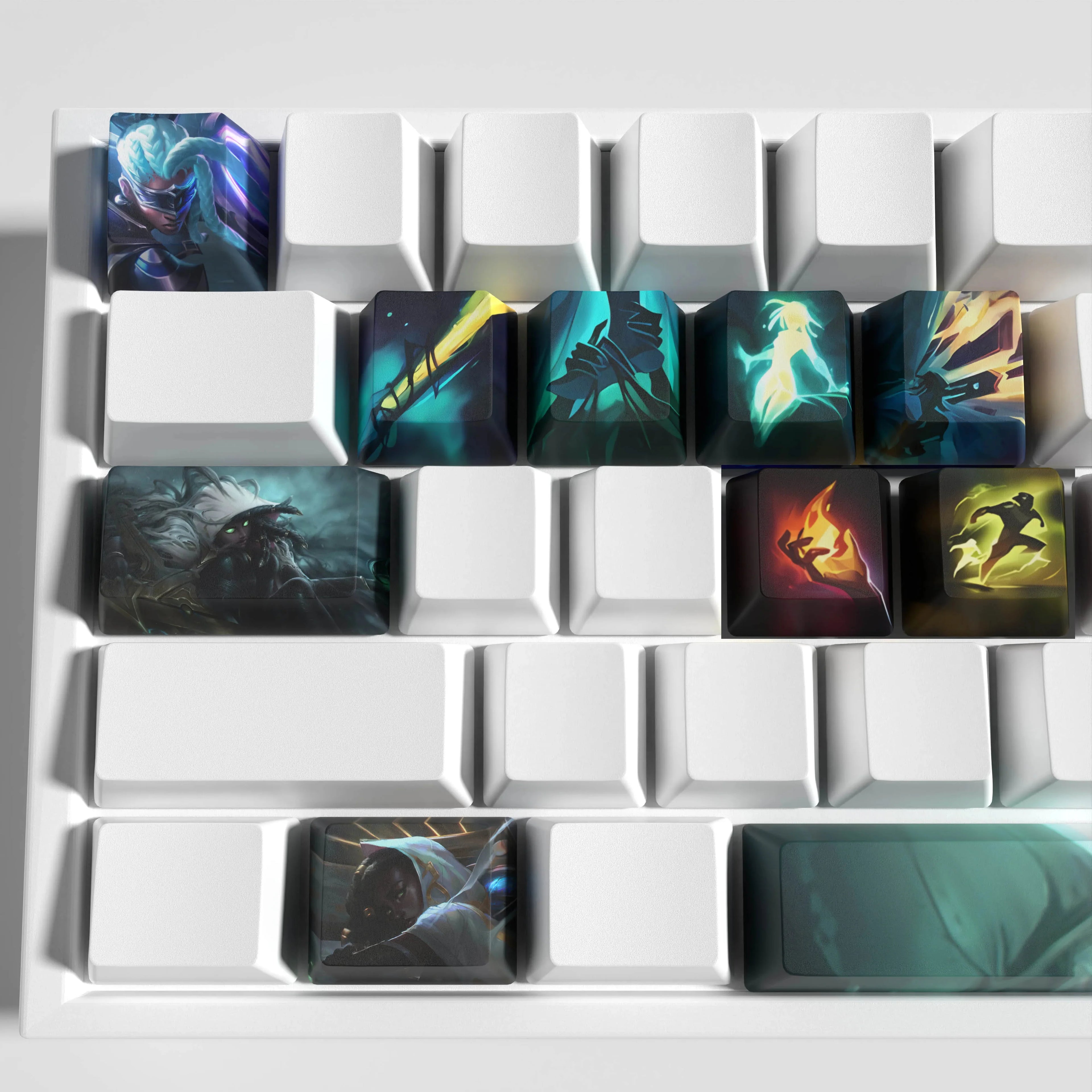 SPECIAL EDITION LEAGUE OF LEGENDS SENNA 12 KEYCAPS