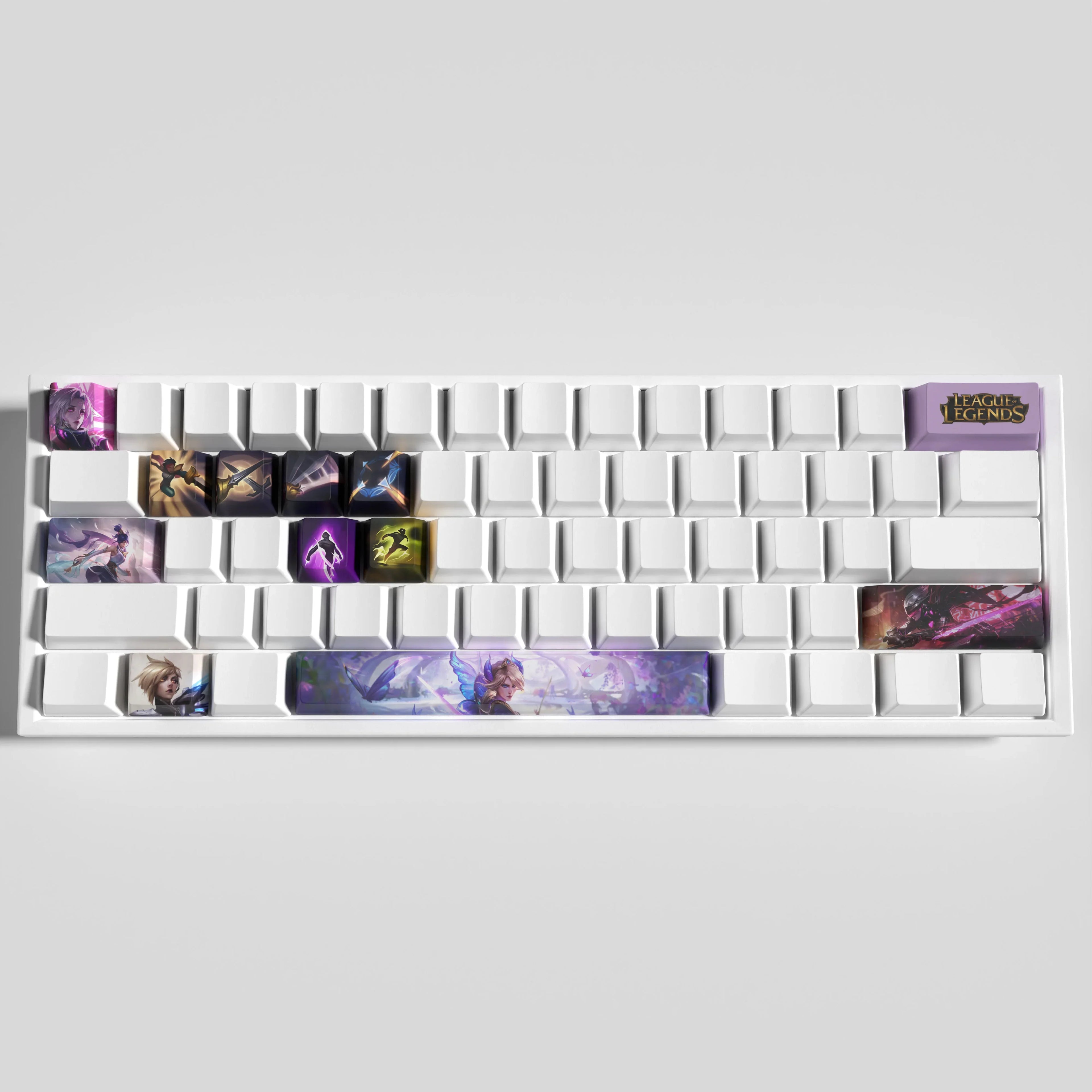 SPECIAL EDITION LEAGUE OF LEGENDS FIORA 12 KEYCAPS