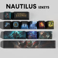 SPECIAL EDITION LEAGUE OF LEGENDS NAUTILUS 12 KEYCAPS