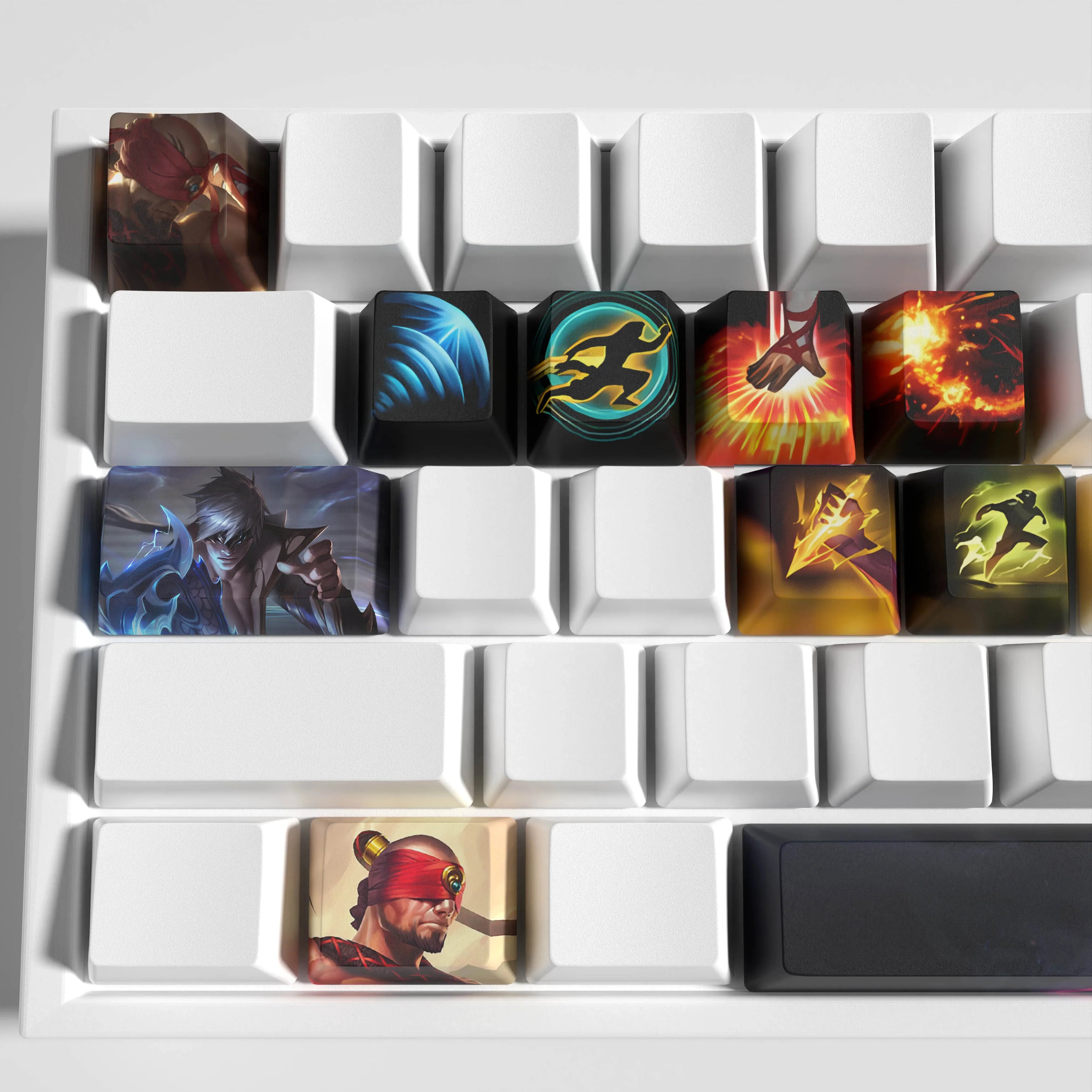 SPECIAL EDITION LEAGUE OF LEGENDS LEE SIN 12 KEYCAPS