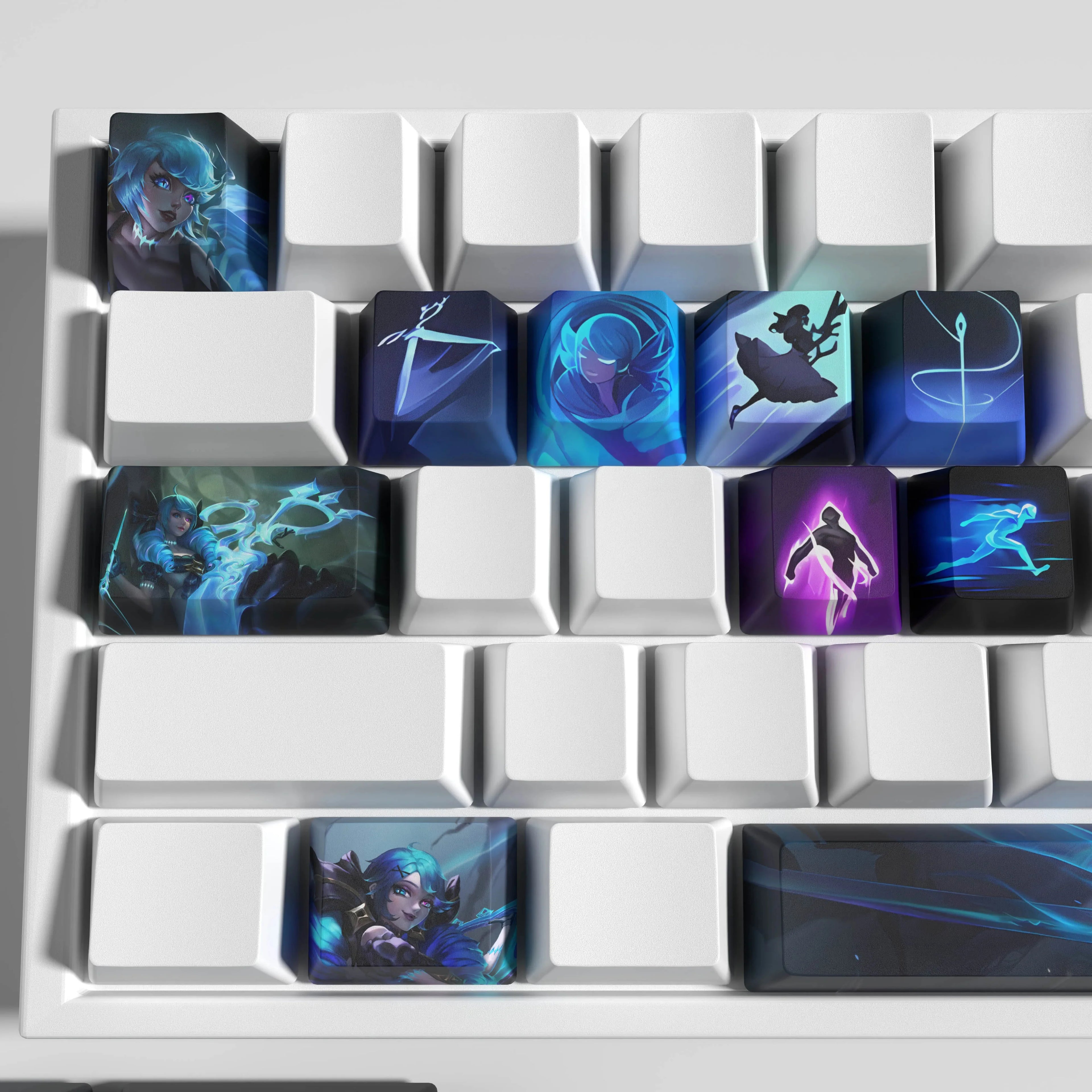 SPECIAL EDITION LEAGUE OF LEGENDS GWEN 12 KEYCAPS