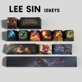 SPECIAL EDITION LEAGUE OF LEGENDS LEE SIN 12 KEYCAPS